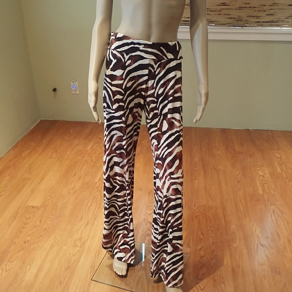 La Blanca Fold Over Waist Swim Coverup Pant XL